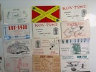 Lot Of Vintage 1960s-1970s Ham Radio Qsl Cards