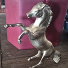Horse Figurine Statue - Metal
