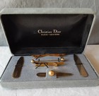 Christian Dior Men   s - Money Clip - Tie Clasp Clip - Collar Pins - Collar Stays 