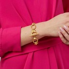 Julie Vos 18k Gold-plated Ot Buckle Bracelet Personality