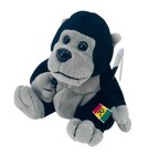 Vintage Coca-cola International Rwanda Rilly The Gorilla Plush Beanie Black 1999