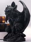 Winged Gargoyle Statue Indoor Outdoor Home Decor Sitting Guardian Sculpture Hall