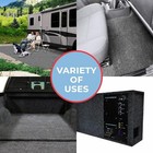 90 x80  Black Universal Automotive Carpet Ft Wide High Quality Car truck Carpet