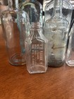 Vintage Antique Glass Medicine Bottle Lot Of  - Listerine  Umberto  Apothecary