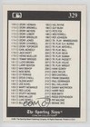 1991 The Sporting News Conlon Collection Checklist Checklist Cards 111-220  329
