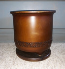 Antique Japanese Bronze Planter