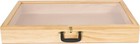 Jewelry Display Case Countertop Clear View Top Retail Merchandise 24  X 36  X 4 