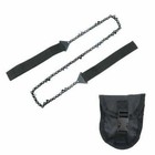 Portable Hand Pocket Chainsaw Manual Cutter Camp Hike Hunt Edc Bug Out Bag Tool