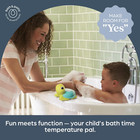 Baby Bath   Room Thermometer - Floating Turtle Toy For Water Temperature Moni   