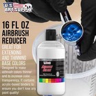 16 Oz Airbrush Thinner   Extender Base  Reducing Acrylic Airbrush Paint Colors