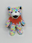 Peace 7  Grateful Dead Bean Bear Liquid Blue Peace Bear