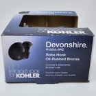 Kohler Devonshire Robe Hook R10555-brz In Oil Rubbed Bronze Finish