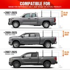 39 4 -66 5  Wide Adjustable Universal Truck Bed Racks For 07-2025 Tundra titan