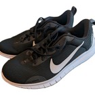 Nike Flex Experience Run 12 Men s Mesh Low Top Lace-up Sneakers Black white