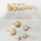 Dia 6mm To 90mm Natural Wooden Balls Wood Solid Ball Spheres Diy Craft Supplies
