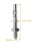 Stainless Steel Concrete Anchors Heavy Duty Wedge Anchor Fasteners 3 8 Inch X   
