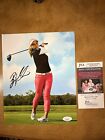 Brooke Henderson Autographed 8x10 Photo Canadian Womans Golf Star With Jsa Coa