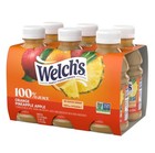 Welch   s 100  Juice Orange Pineapple Apple 10 Fl Oz On-the-go Bottles  pack Of 6 