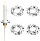 Wax Catcher Ring Accessories  gold Glitter   Candle Drip Protector Guard  G