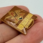Budweiser In Bottles Eagle Logo Beer Lapel Pin Enamel Anheuser Busch Vintage