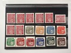 Postage Stamps Czech Republic 1939-1940 Vintage Set Of 18 Bohemia German Rule Mh