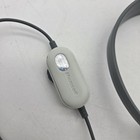 Microsoft Xbox 360 White Gray Wired Chat Headset W  Mic Og Oem Vgc - Tested 