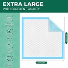 50 Xl Dog Pee Pads - 28 x34  Super Absorbent  Leak-proof Puppy Training