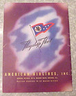 Vintage 1938 The American Airlines Large Brochure Booklet 20 Pages 9 1 2  X 13 