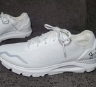 Under Armour Shoes Men Size 11 Hovr Sonic 6 White Metallic Silver Mesh Running
