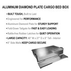 E-z-go Golf Cart Gtw Black Steel Cargo Box Kit For Txt  T48 valor  1994 5 And Up