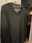 Adidas Mens Athletic Team Issue Techfit Long Sleeve V Neck Shirts X Large Green