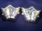 New Western Cowboy Boot Toe Tip Rand Cap Silver Engraved - Pair   Set