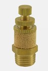 6pcs Brass Flow Control Silencer 1 4  Npt Pneumatic Air Exhaust Muffler Part New