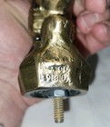 Vtg Rs Owens   Co 1988 Bronze Metal American Eagle 8  Statue Truck Hood Ornament