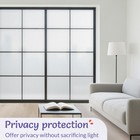 Pigo Window Privacy Film Frosted Static Cling Glass Sticker Opaque Pure White