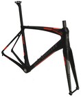 47 S Stradalli San Remo Carbon Fiber Road Bike Frameset Frame Red Grey Bb30