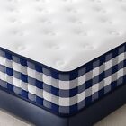 10  Gel Memory Foam Mattress Twin Full Queen King Spring Hybrid Bed  In A Box