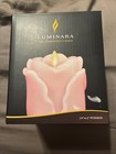 Luminara Real Flame Effect Rose Bud Candle Crystal Rose