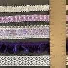 Vintage Variety Lace Ruffled Scalloped Sewing Trim Lot 8 9 Yards