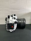 Seafrogs White Black Waterproof Underwater Camera Housing With User Manual