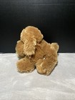 Shaggy Puppy Dog Plush Bow Floppy Ear Brown Furry Dan Dee Stuffed Toy Pet Lovey