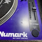 Numark Tt-1700 Electric Blue Belt Drive Turntable Stanton Dj Pro Pink Black Rare