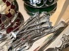 Lovely Alvin Majestic Fancy Nouvea Floral Sterling Cocktail Fork Sell Singles