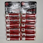 Set Of 12     Chapstick Classic Strawberry Lip Balm   Skin Protectant Tube  0 15oz