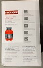 Franke Fwdj75 3 4 Hp Food Waste garbage Disposal System For Kitchen Sink  New 