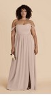 Birdy Grey Dress  Taupe  Xxl  Brand New August Chiffon Dress