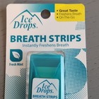 Ice Drops Breath Strips Fresh Mint Sugar-free 24 Pk W  Xylitol  Aspartame