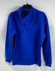 Adidas Men Blue Solid Primegreen Pullover Hoodie Hooded Sweatshirt Size M Nwt