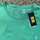 Polo Ralph Lauren T-shirt Size 2xl Green Short Sleeve Pony - New