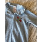Kent Inc Baby Vintage Blue Terry Cloth Footed Sleeper Romper Airplane Newborn